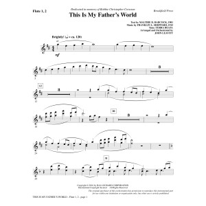 This Is My Father's World - Flute 1 & 2