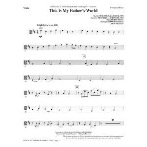 This Is My Father's World - Viola