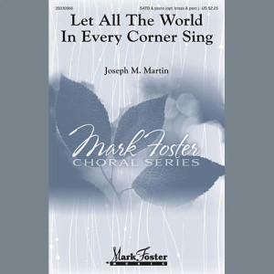 Let All the World in Every Corner Sing - Percussion 2