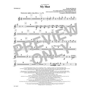 My Shot (arr. Roger Emerson) - Tenor Saxophone