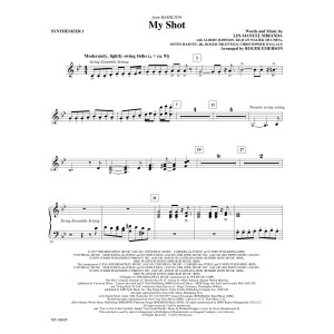My Shot (arr. Roger Emerson) - Synthesizer I