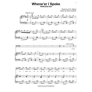 When E'er I Spoke