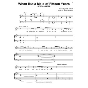 When But A Maid Of Fifteen Years