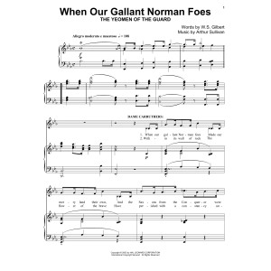 When Our Galland Norman Foes