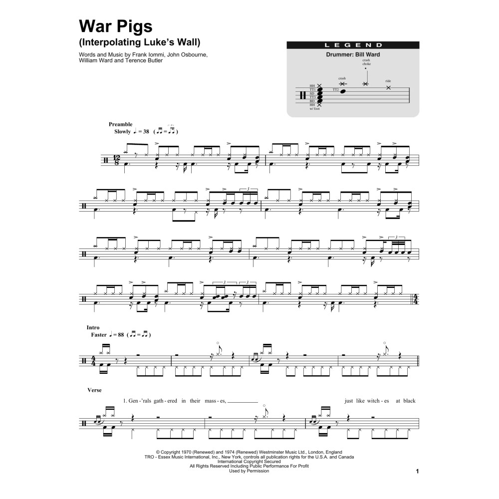 War Pigs (Interpolating Luke's Wall)