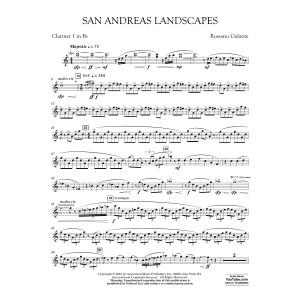 San Andreas Landscapes - Bb Clarinet 1