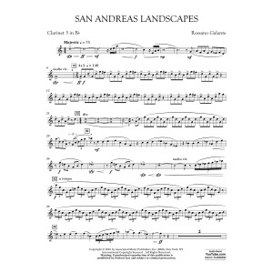 San Andreas Landscapes - Bb Clarinet 3