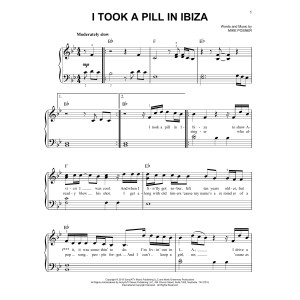 I Took A Pill In Ibiza