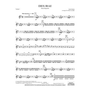 Dies Irae (from Requiem) - Violin 1