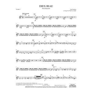 Dies Irae (from Requiem) - Violin 2