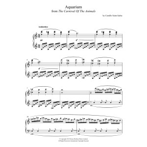 Aquarium (from "The Carnival Of The Animals")