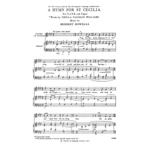 A Hymn For St Cecilia