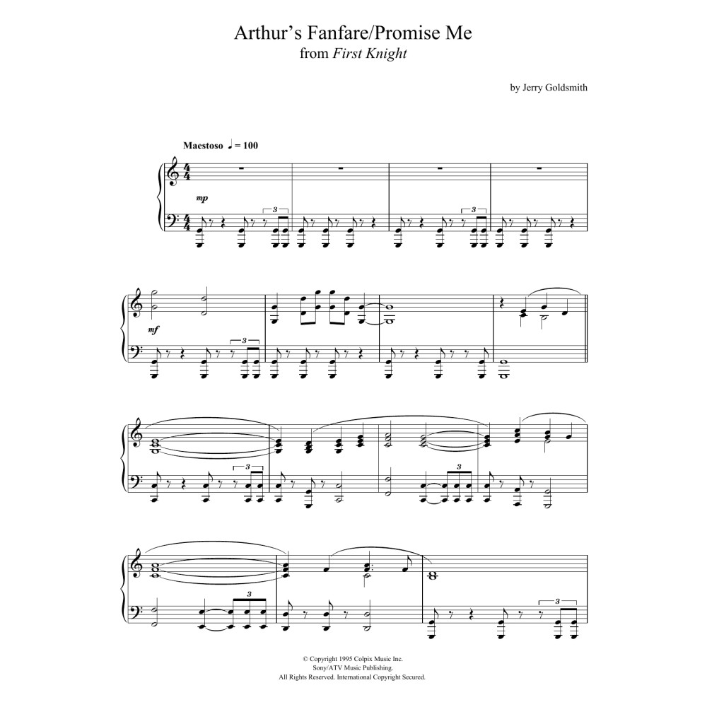 First Knight (Arthur's Fanfare / Promise Me)