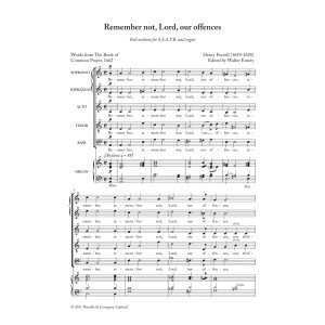 Remember Not, Lord, Our Offences