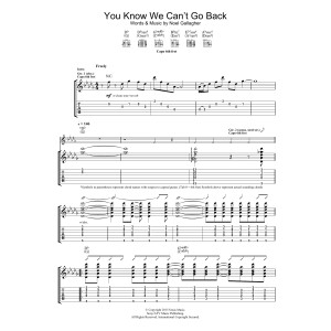 You Know We Can't Go Back