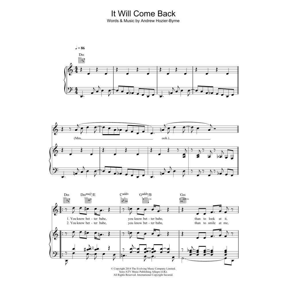 It Will Come Back
