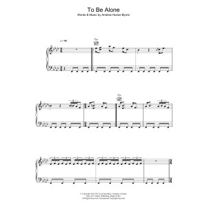 To Be Alone