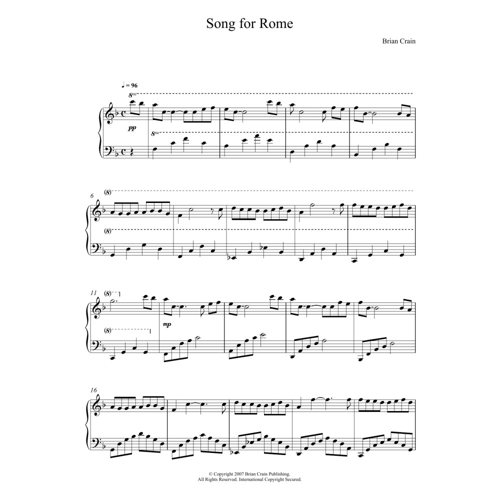Song For Rome