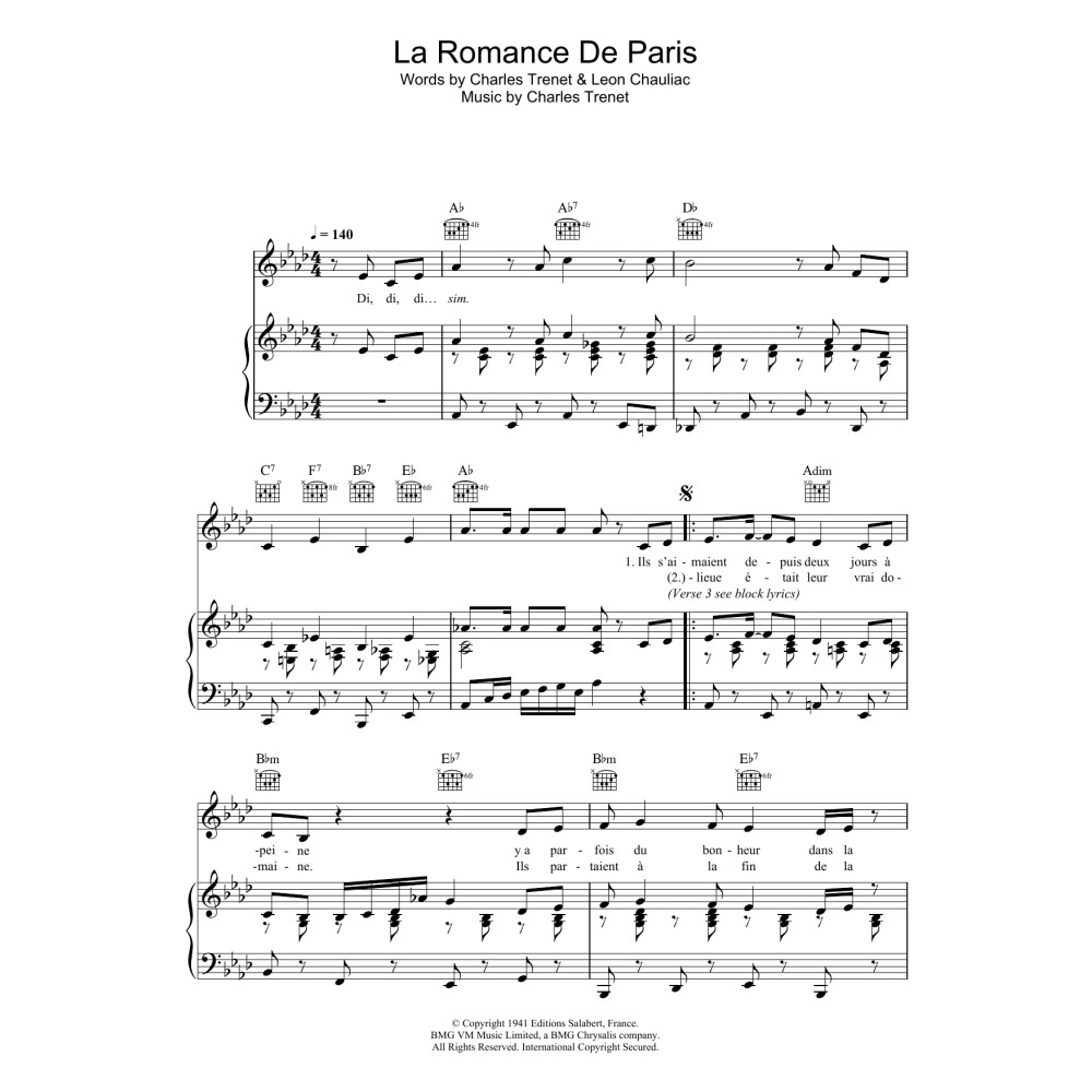 La Romance De Paris