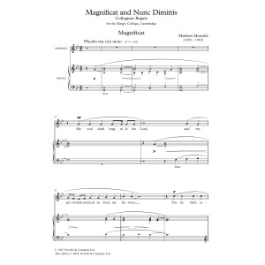 Magnificat And Nunc Dimittis