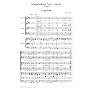Magnificat And Nunc Dimittis In D