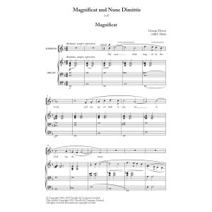 Magnificat And Nunc Dimittis In F