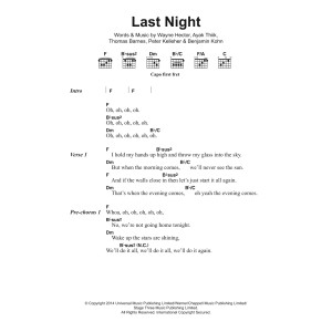Last Night (Do It All Again)