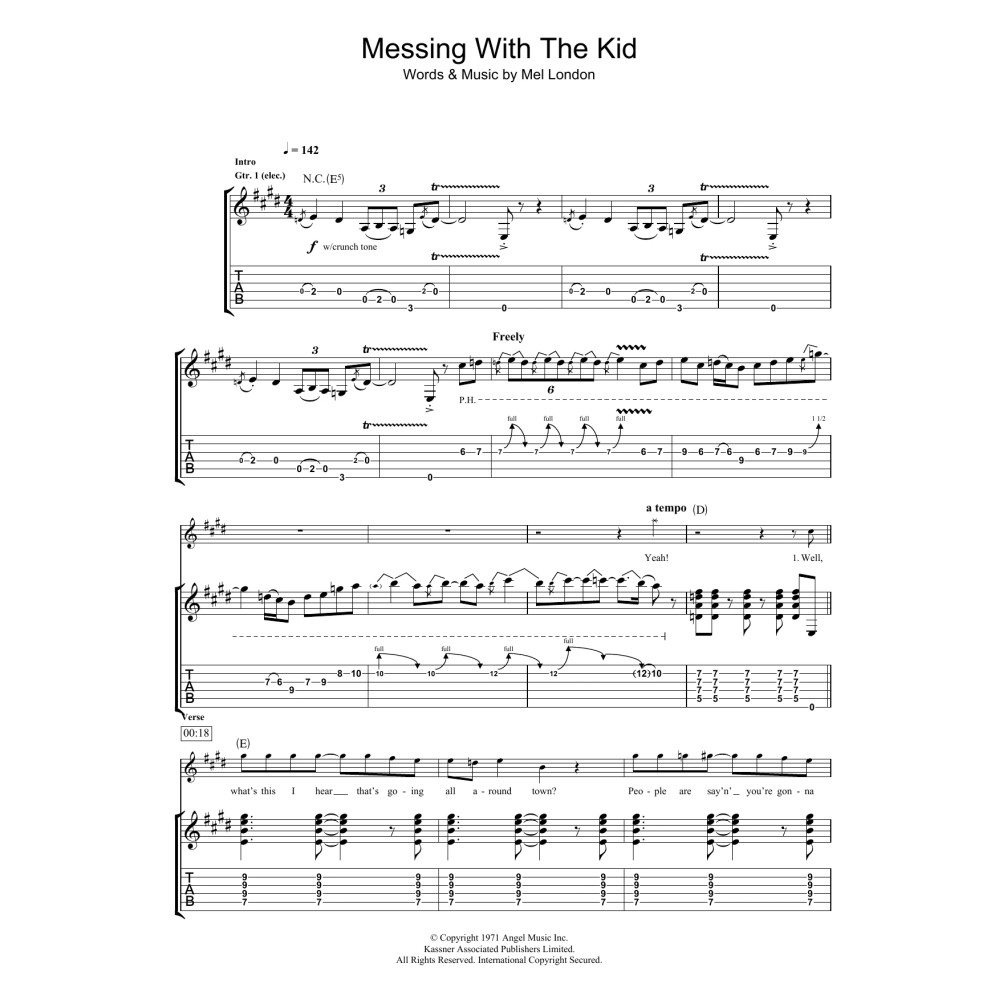 Messin' With The Kid