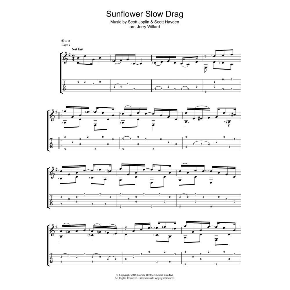 Sunflower Slow Drag