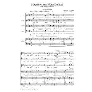 The St. Paul's Cathedral Magnificat And Nunc Dimittis