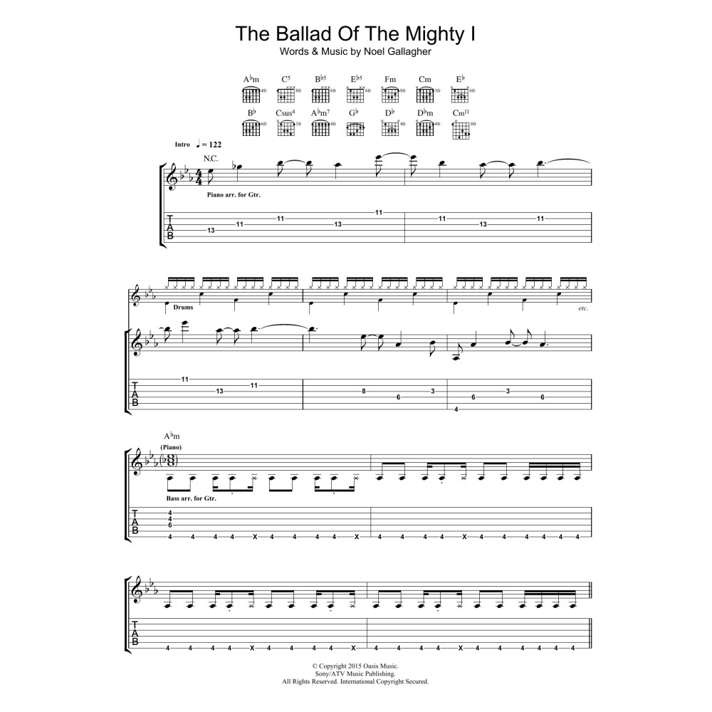 Ballad Of The Mighty I