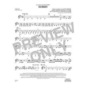Sorry - Violin 3 (Viola Treble Clef)