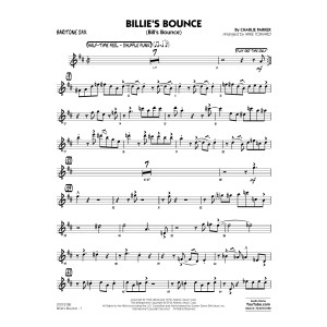 Billie's Bounce - Baritone Sax