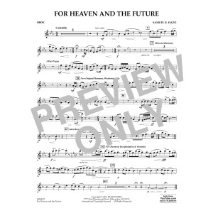 For Heaven and the Future - Oboe