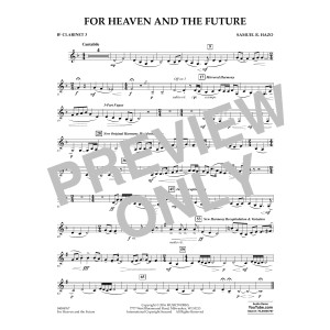 For Heaven and the Future - Bb Clarinet 3