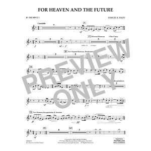 For Heaven and the Future - Bb Trumpet 2