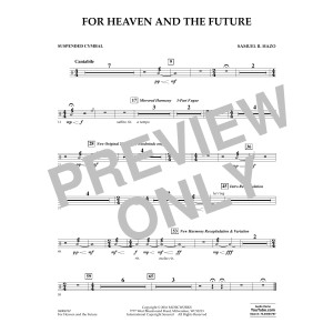 For Heaven and the Future - Suspended Cymbal