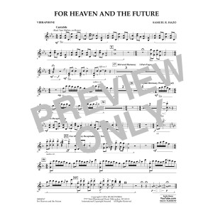 For Heaven and the Future - Vibraphone
