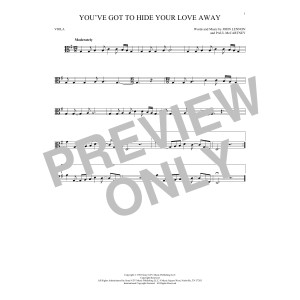 You've Got To Hide Your Love Away