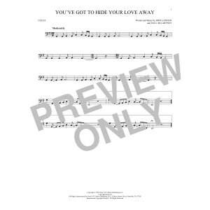 You've Got To Hide Your Love Away