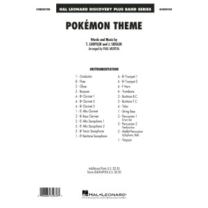 Pokemon Theme - Conductor Score (Full Score)