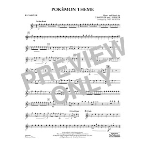 Pokemon Theme - Bb Clarinet 1