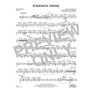 Pokemon Theme - Percussion 1