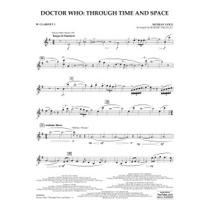 Doctor Who: Through Time and Space - Bb Clarinet 1