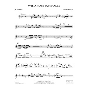 Wild Rose Jamboree - Bb Clarinet 1