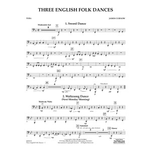 Three English Folk Dances - Tuba