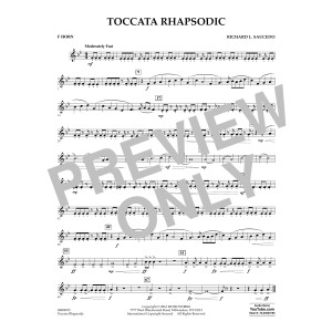 Toccata Rhapsodic - F Horn