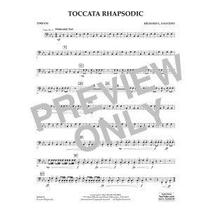 Toccata Rhapsodic - Timpani