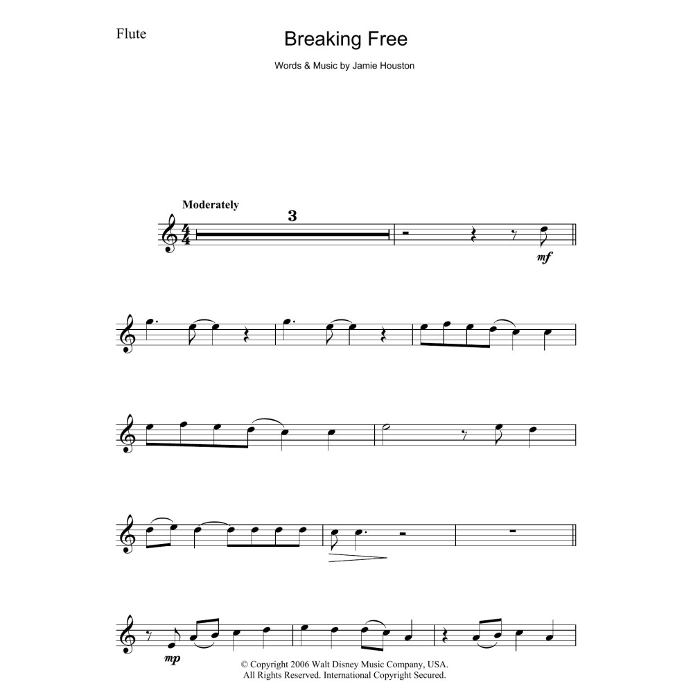 Breaking Free (from High School Musical)
