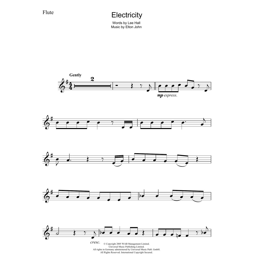 Electricity (from Billy Elliot: The Musical)